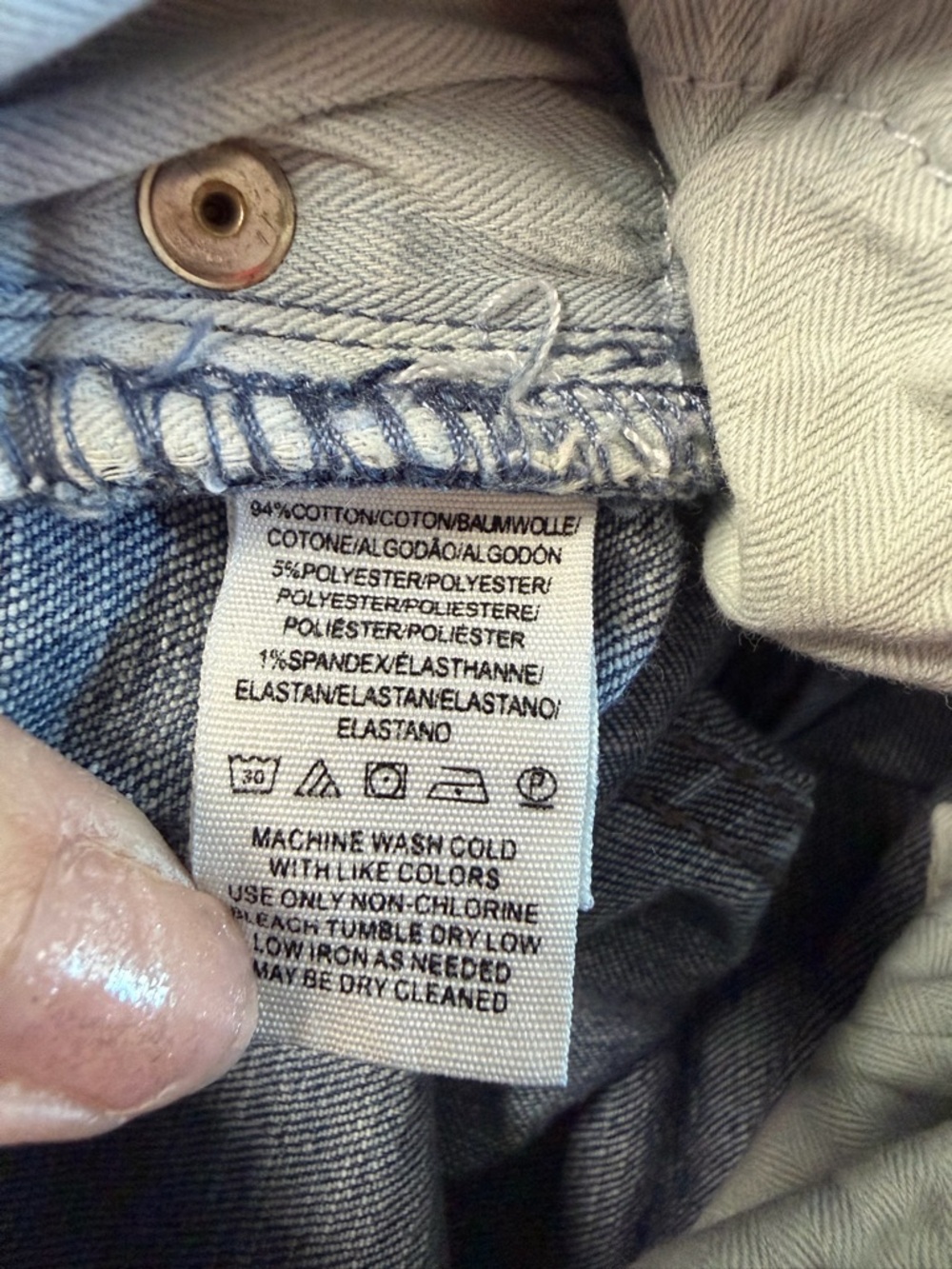 Free People Kentucky Blue Slit Skinny Jean - Picture 14 of 14
